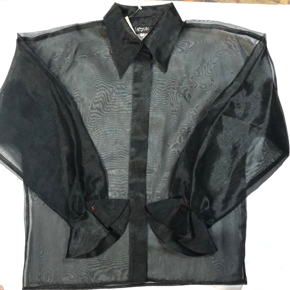 Vintage Lafayette Sheer Top